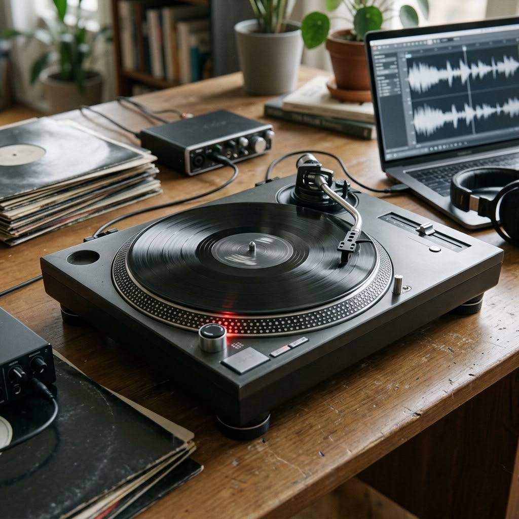 Direct-Drive Turntable with USB Output