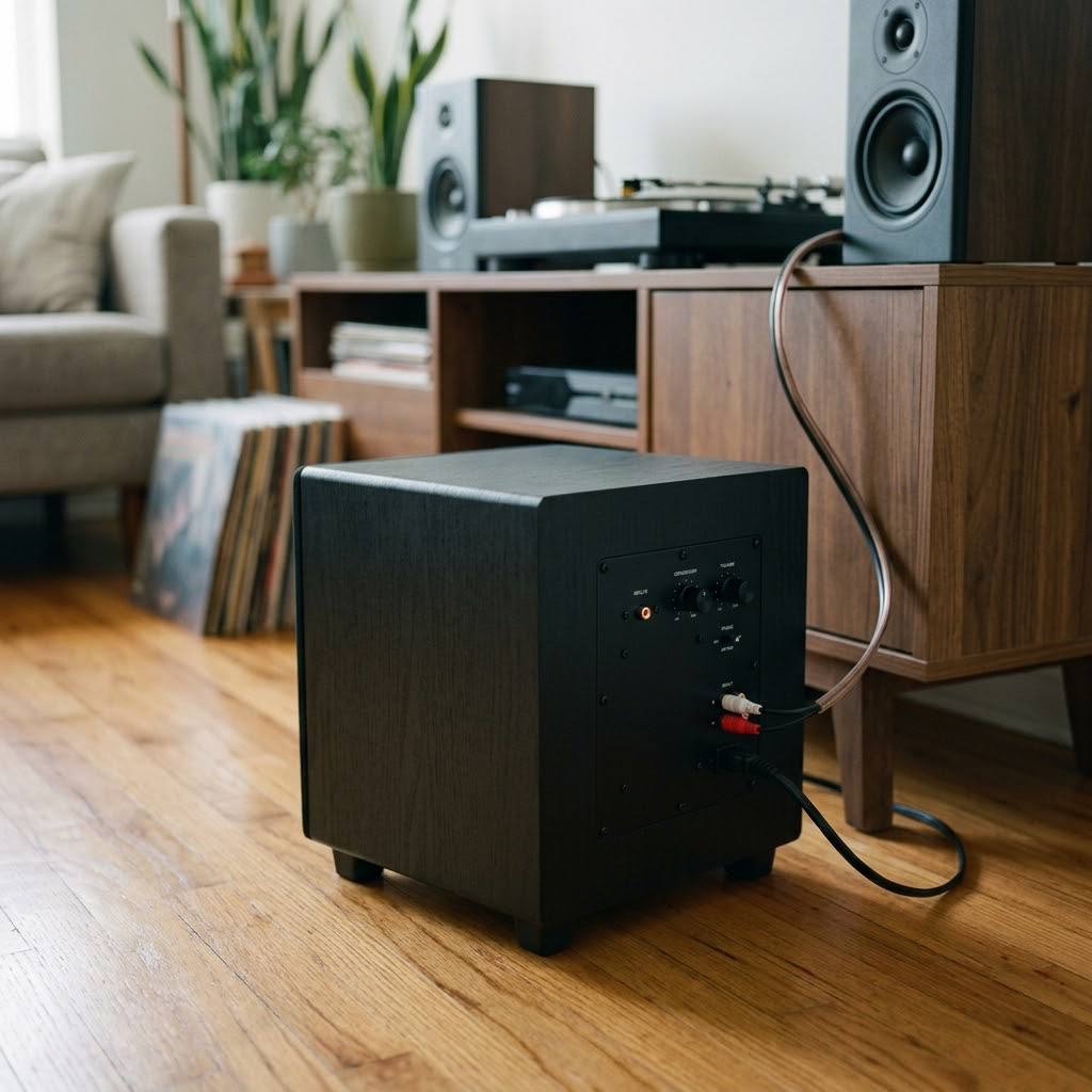 Active Subwoofer for Vinyl Systems